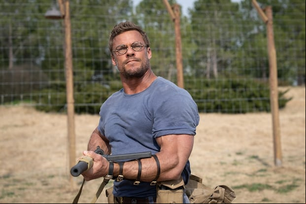 Alan Ritchson interpreta a Anders Lassen, uno de los hombres que Gus convoca para su misión, en la película "The Ministry of Ungentlemanly Warfare" (Foto: Lionsgate)