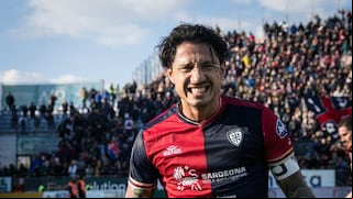 Va sumando minutos: Gianluca Lapadula ingresó en un nuevo empate del Cagliari por la Serie A