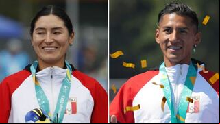 ¡Orgullo nacional! Evelyn Inga y César Rodríguez ganaron el oro en la Dudinská 50′ de marcha atlética