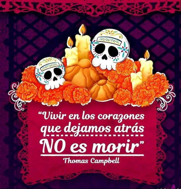20 frases del Día de Muertos 2024 en México: palabras sentidas para celebrar y conmemorar. (Pinterest).