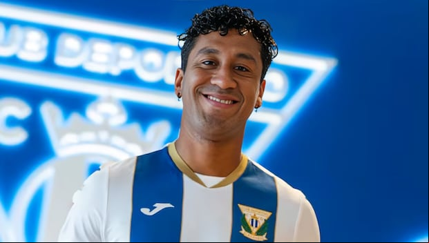 Renato Tapia firmó con el Leganés por dos temporadas. (Foto: Leganés)