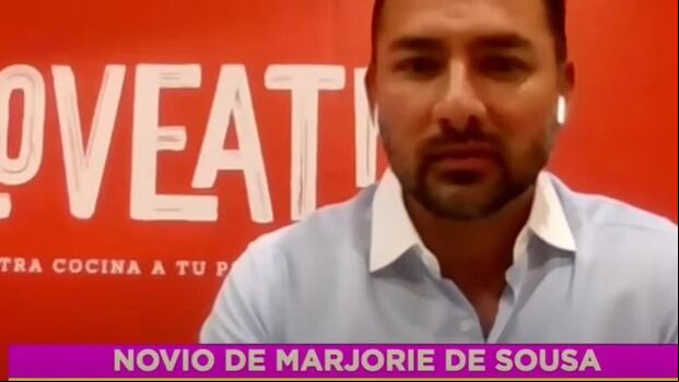 Vicente, el nombre de Marjorie, durante una entrevista con el programa "Sale el sol" (Foto: Imagen Entretenimiento)
