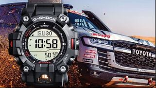 G-SHOCK se une a Toyota Land Cruiser y presentan un reloj inspirado en el Rally Dakar