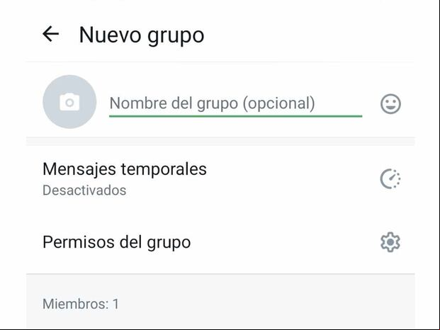 Si salta la aplicación y se crea un grupo contigo mismo, quiere decir que te bloqueó. (Foto: MAG - Rommel Yupanqui)