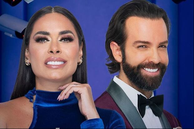Galilea Montijo y Diego de Erice son los conductores de "La casa de los famosos México" (Foto: TelevisaUnivision)