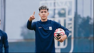 ¿Debutará en Alianza Lima? Gonzalo Aguirre fue convocado para enfrentar a Comerciantes Unidos
