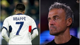 Luis Enrique, consultado por Mbappé: “El club y el equipo están por encima de las individualidades”
