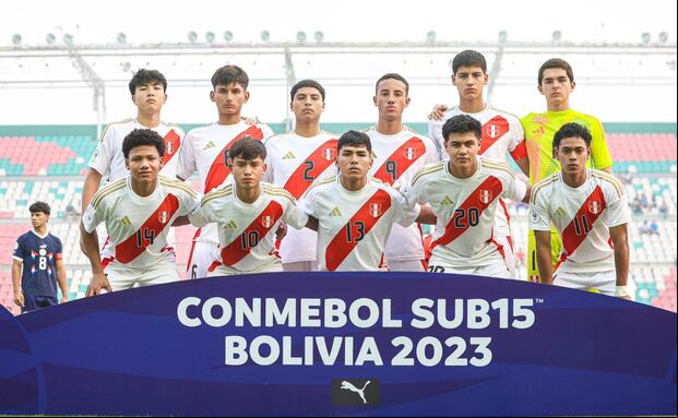 La Selección Peruana viene participando en el Sudamericano Sub-15 2024. (Foto: FPF)