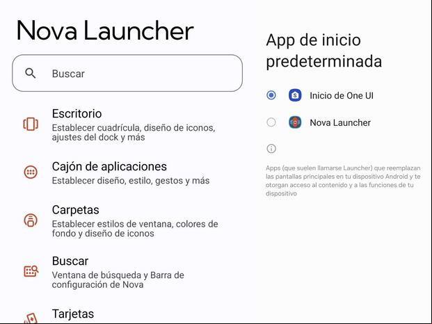 WHATSAPP | Eso sí, recuerda que tienes que definir Nova Launcher como predeterminado. (Foto: Depor - Rommel Yupanqui)