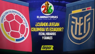 Cuándo juegan Colombia vs Ecuador por las Eliminatorias 2026