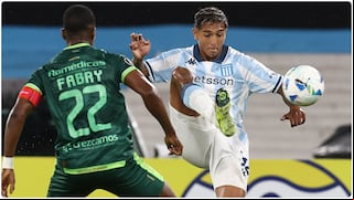 Racing vs. Bucaramanga (1-2): video, goles y resumen del partido por Copa Libertadores