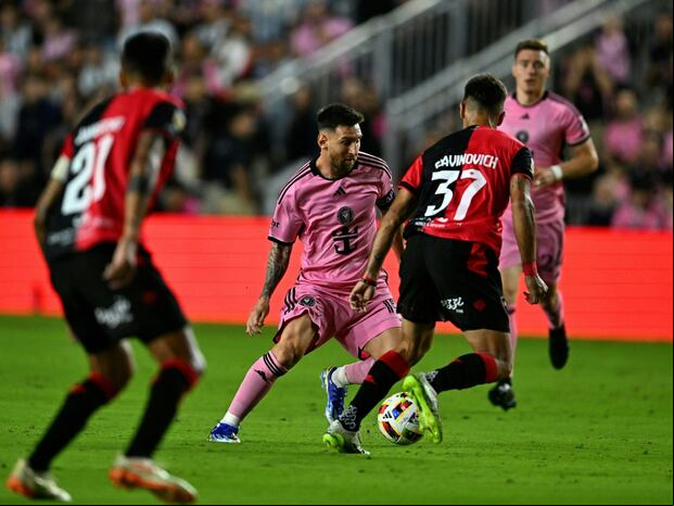 El Inter Miami de Lionel Messi terminó la pretemporada con un empate ante Newell's. (Foto: AFP)