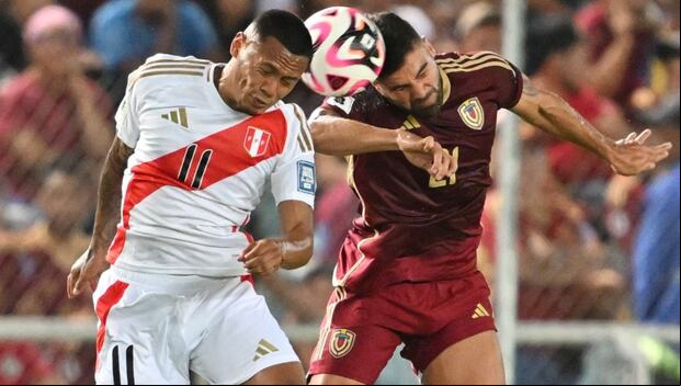 Perú cayó por 1-0 ante Venezuel en Maturín. (Foto: Getty Images)