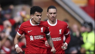 Liverpool vs. Brighton (2-1) con gol de Luis Díaz: video y resumen del partido