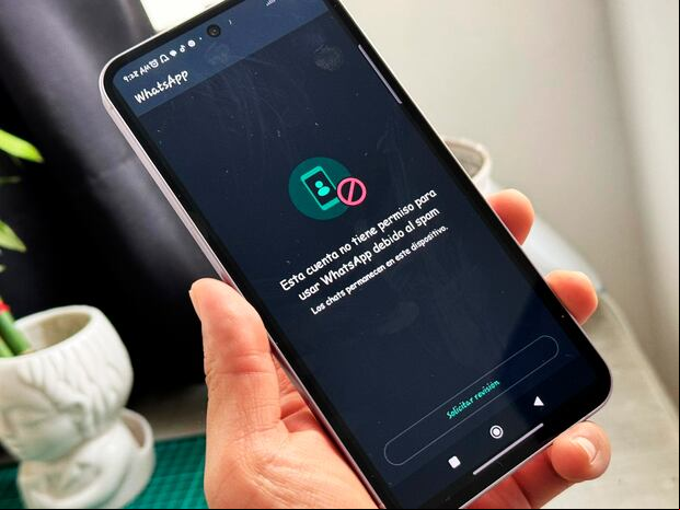 WHATSAPP | De esta manera aparecerá en caso te hayan baneado en WhatsApp. (Foto: MAG - Rommel Yupanqui)