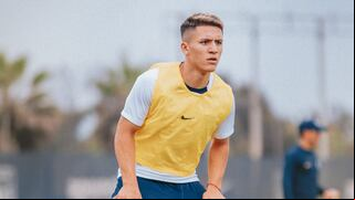 Catriel Cabellos: “Mi objetivo principal es ganarme un lugar en el equipo”
