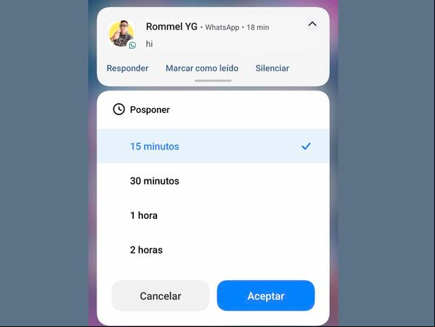 WHATSAPP | Podrás posponer tus mensajes en 30 minutos a dos horas. (Foto: MAG - Rommel Yupanqui)