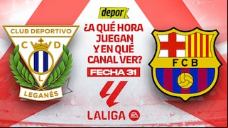 ¿Qué canales transmiten el Barcelona vs. Leganés y a qué hora juegan?