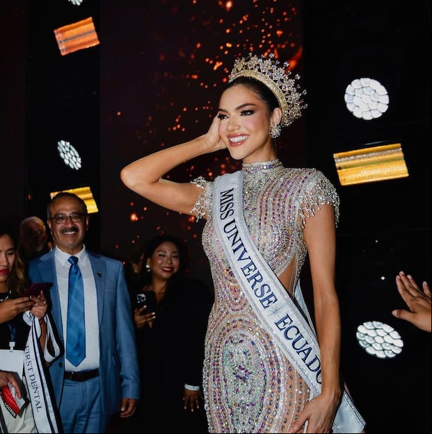 Mara Topic tras ser corona como la mujer más hermosa de Ecuador (Foto: Miss Universo Ecuador)