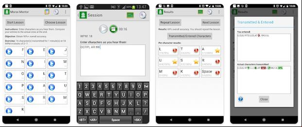 Interfaz de la aplicación (Google Play)