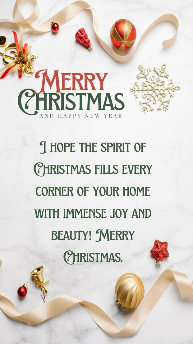 I hope the spirit of Christmas fills every corner of your home with immense joy and beauty! Merry Christmas. (Photo: Canva.com)