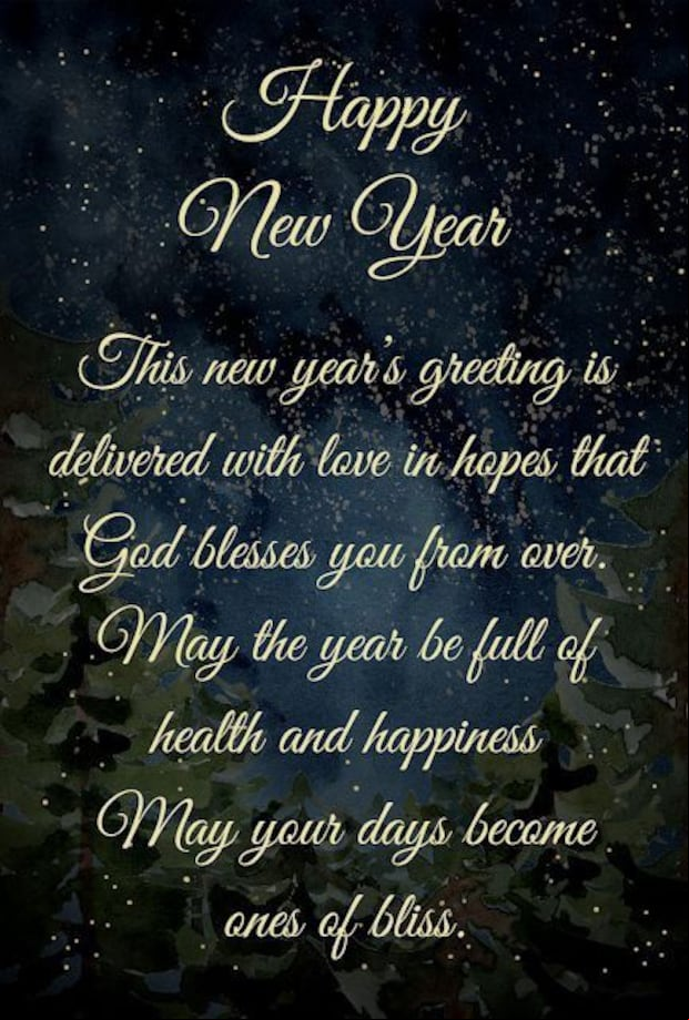 New Year’s Eve images to share with your loved ones. (Photo: Pinterest)