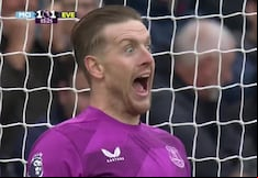 Lo intimidó con sus gestos: Pickford atajó un penal a Haaland y el City sigue sin ganar en la Premier