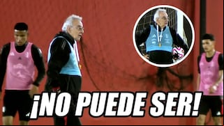 Jorge Fossati ‘estalla’ contra seleccionados durante entrenamiento en Videna