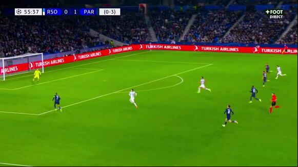 Gol de Mbappé en el 2-0 de PSG vs. Real Sociedad por Champions League. (Video: Foot Direct)