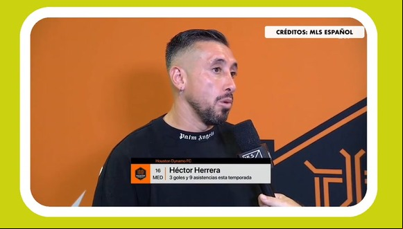 Héctor Herrera y sus declaraciones sobre el calendario de la MLS