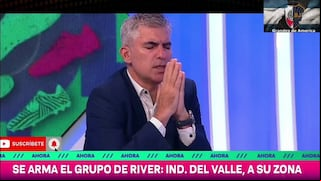 La eufórica celebración de un periodista argentino cuando salió Universitario en el grupo de River Plate
