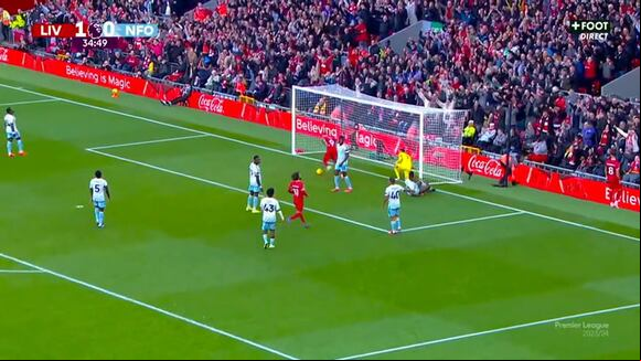 Darwin Núñez marcó el 2-0 de Liverpool vs. Nottingham. (Video: Foot)