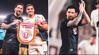 Lionel Messi agradece al Perú tras enfrentar a Universitario: “Gracias por el cariño”
