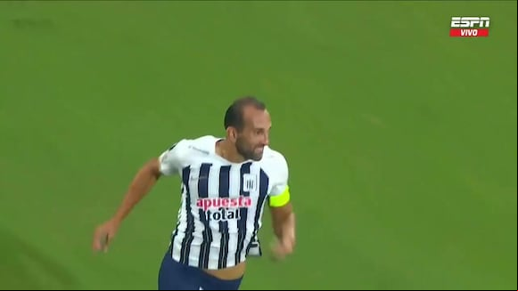 Gol de Hernán Barcos para el 1-0 de Alianza Lima vs. Colo Colo. (Video: ESPN)