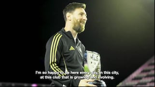 ¡Su primer MVP en USA! Lionel Messi ganó el premio al jugador más valioso de la MLS en 2024