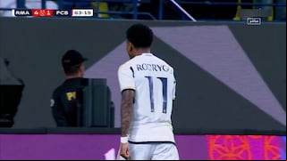 El jogo bonito: gol de Rodrygo para el 4-1 del Real Madrid vs. Barcelona en la final