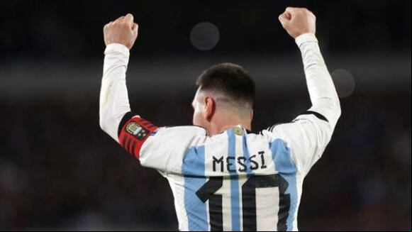 Lionel Messi anotó el 1-0 de Argentina vs. Ecuador. (Video: TV Pública)