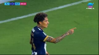 ¡Apareció el Depredador! Paolo Guerrero puso el gol del 1-0 entre Alianza Lima vs Aucas