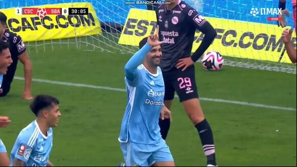 Gol de Martín Cauteruccio para el 1-0 de Sporting Cristal vs. Sport Boys. (Video: L1 MAX)