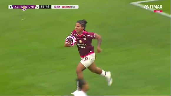 Gol de Manuela González para el 1-1 de Alianza Lima vs Universitario de Deportes. (Vídeo: Liga 1 MAX).