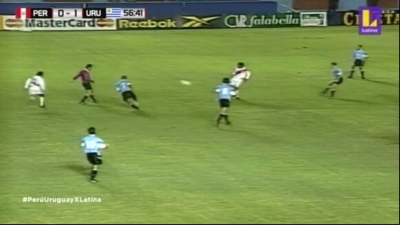 Golazo del 'Chorri' Palacios en la remontada a Uruguay en 1997. (Video: Latina)