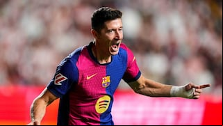 ¡Goles de ‘9′! El doblete de Robert Lewandowski y el tanto de Raphinha para el 4-0 de Barcelona