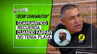 Ccahuantico recuerda cuando Farfán no tenía plata: ‘’Tomaba dos combis para llegar a la Videna’'