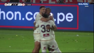 ¡Se vistió de ’9′! Gol de Di Benedetto para el 1-0 de Universitario vs UTC por la Liga 1 2025