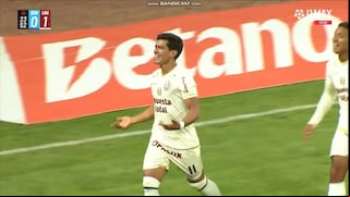 ¡En su ‘prime’! Gol de José Rivera para el 1-0 de Universitario vs. Binacional