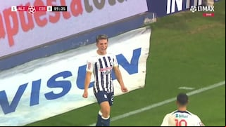 Con un exquisito pase de Rodríguez: gol de Cabellos para el 2-0 de Alianza Lima vs. Cienciano