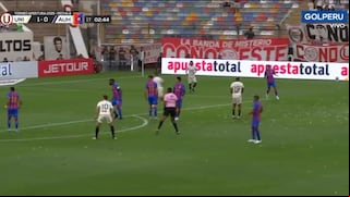 ¡Con jerarquía! Gol de Edison Flores para el 1-0 del Universitario vs. Alianza Universidad