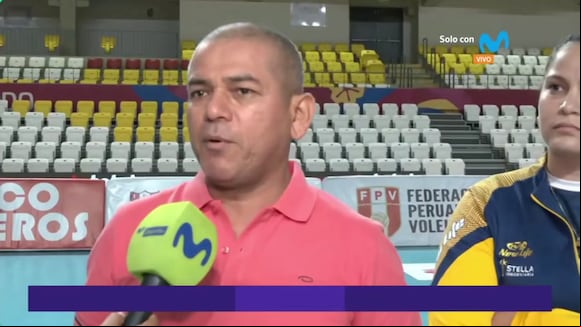 Luis Linares, presidente de Géminis y vocero oficial de los clubes en su reclamo ante la FPV. (Video: Movistar Deportes)
