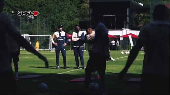 Sao Paulo y su entrenamiento en Chile con miras al duelo ante Cobresal. (Video: Sao Paulo)