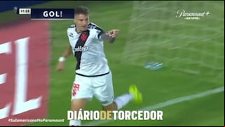 ¡Goles de Vasco da Gama vs. Melgar! Coutinho y Vegetti para el 3-1 por Copa Sudamericana